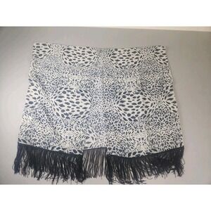 Sunsations Kimono Cover Up Osfm Black And White